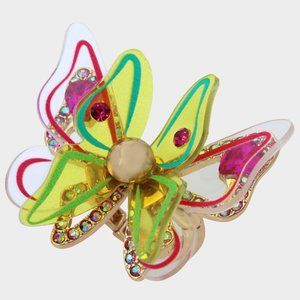 NWT Betsey Johnson Butterfly Resin Ring | Spring Jewelry | Resin Ring | 387216